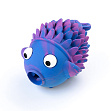 Mr.Kranch - Игрушка для собак Рыба-ёрш разноцветная не ароматизированная, 12 см