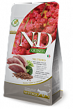 FARMINA N&D Cat Quinoa Nutered Duck (35/10) - корм сухой беззерновой с уткой, киноа, брокколи и спаржей для стерилизованных кошек