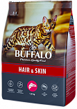 Mr.Buffalo Hair & Skin (33/15) - &quot;Мистер Буффало&quot; с лососем для кошек