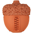 Mr.Kranch - Игрушка для собак Орех с пищалкой с ароматом сливок, 8*10 см