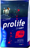 Prolife Smart Beef & Rice Adult Mini (26/16) - &quot;Пролайф Смарт&quot; говядина с рисом для собак мелких пород