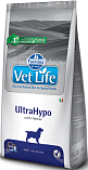 FARMINA Vet Life Dog UltraHypo (18/15) - корм "Вет Лайф" для собак с аллергическими пищевыми реакциями
