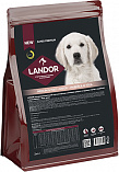 LANDOR Medium & Maxi Junior Dog (28/18) - &quot;Ландор&quot; для щенков средних и крупных пород с индейкой и уткой