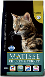FARMINA Matisse Chicken & Turkey (32/11) - корм с курицей и индейкой для кошек