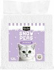 Kit Cat Snow Peas Lavender - биоразлагаемый наполнитель на основе горохового шрота с ароматом лаванды