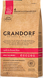 Grandorf Lamb & Rice Adult All Breed (26/15) корм для взрослых собак всех пород с ягненком и рисом