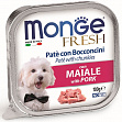 Monge Dog Fresh - Консервы для собак со свининой