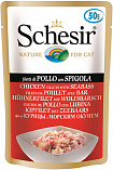 SCHESIR - консервы с курицей и морским окунем для кошек, пауч