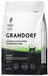 Grandorf Vet Renal (23/17) - корм сухой для кошек для поддержки функции почек при хронической или временной почечной недостаточности