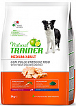 Trainer Natural Medium Adult Fresh Chicken and Rice (26/15) - &quot;Трейнер Натурал&quot; для взрослых собак средних пород с курицей и рисом