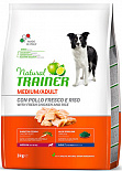 Trainer Natural Medium Adult Fresh Chicken and Rice (26/15) - &quot;Трейнер Натурал&quot; для взрослых собак средних пород с курицей и рисом