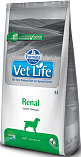FARMINA Vet Life Dog Renal (13,3/15) - корм "Фармина Вет Лайф" для собак с хронической почечной и сердечной недостаточностью