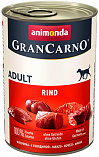 ANIMONDA Gran Carno Original Adult Rind pur - консервы c говядиной для собак