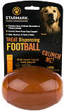 STARMARK Treat Dispensing Football - Интерактивная игрушка для собак &quot;Регби мяч&quot;