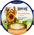 Happy Dog Natur Line - Паштет с телятиной и рисом для собак