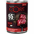 Wellness Core - Консервы из говядины с брокколи для собак