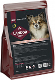 LANDOR Mini Adult Dog (27/16) - &quot;Ландор&quot; для взрослых собак мелких пород с индейкой и уткой