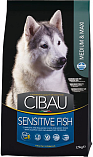 FARMINA Cibau Sensitive Fish Medium & Maxi (24/12) - "Фармина Чибао" для собак средних и крупных пород с рыбой
