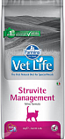 FARMINA Vet Life Cat Struvite Management (33/16,5) - корм "Фармина Вет Лайф" для кошек и котов с рецидивами мочекаменной болезни струвитного типа