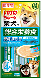 INABA Churu - Для здоровья кожи и глаз и ухода за шерстью собак мелких и средних пород, 14 гр х 4 шт