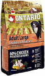 ONTARIO Adult Large Chicken & Potatoes (26/14) - &quot;Онтарио Курица и Картофель&quot; для крупных пород собак