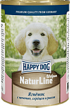 Happy Dog Natur Line - Ягненок с печенью, сердцем и рисом для щенков