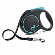 Flexi Black Design L поводок-рулетка для собак весом до 50 кг, 5 м
