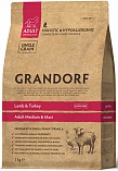 Grandorf Lamb & Turkey Adult Medium & Maxi (26/15) корм для взрослых собак средних и крупных пород с ягненком и индейкой