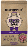 Best Dinner Holistic Adult Sensible Hypoallergenic Mini Lamb & Basil (35/16) - &quot;Бест Диннер Холистик&quot; гипоаллергенный с ягненком и базиликом для собак мелких пород