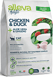 Alleva Holistic Chicken & Duck + Aloe vera & Ginseng (42/18) - &quot;Аллева Холистик&quot; с курицей и уткой для кошек