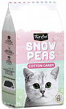 Kit Cat Snow Peas Cotton Cand - биоразлагаемый наполнитель на основе горохового шрота &quot;Сахарная Вата&quot;