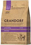 GRANDORF Lamb & Turkey Adult Large Breed (25/13) - корм для крупных пород собак с ягненком и индейкой