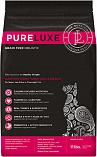 PureLuxe Healthy Weight Cats Turkey, Turkey Meal & Salmon (30/12) - &quot;Пурлюкс&quot; беззерновой для пожилых, склонных к полноте и стерилизованных кошек