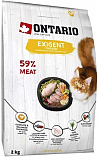 ONTARIO Exigent (40/15) - &quot;Онтарио&quot; для особо требовательных кошек с курицей