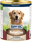 Happy Dog  Natur Line - Телятина с сердцем, печенью и рубцом для собак