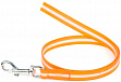 JULIUS-K9 Поводок IDC Lumino-Leine, c фосфорецирующей строчкой, без ручки, оранжевый