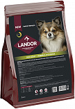 LANDOR Mini Adult Dog (26/17) - &quot;Ландор&quot; для взрослых собак мелких пород с индейкой и ягненком