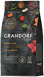 Grandorf Fresh Lamb & Sweet Potato Large (32/21) - Беззерновой корм с живыми пробиотиками ягненок с бататом для кошек крупных пород