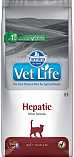 FARMINA Vet Life Cat Hepatic (26/20) - корм "Фармина Вет Лайф" для кошек с хронической печеночной недостаточностью