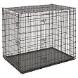 MidWest Solutions - клетка для собак, 2 двери, черная